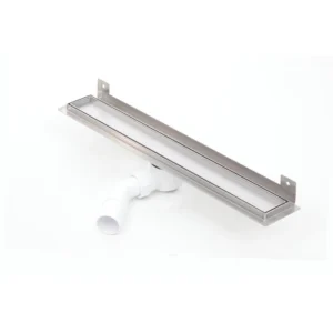 Odpływ liniowy ścienny KWF_p 70 cm z plastikowym odpływem DN 50 i syfonem