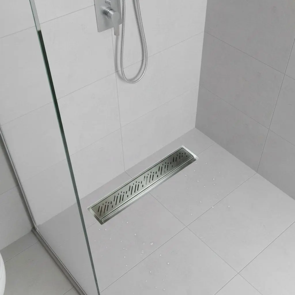 Odpływ Liniowy 105 cm Stal Nierdzewna do Prysznica Walk-In - obrazek 6